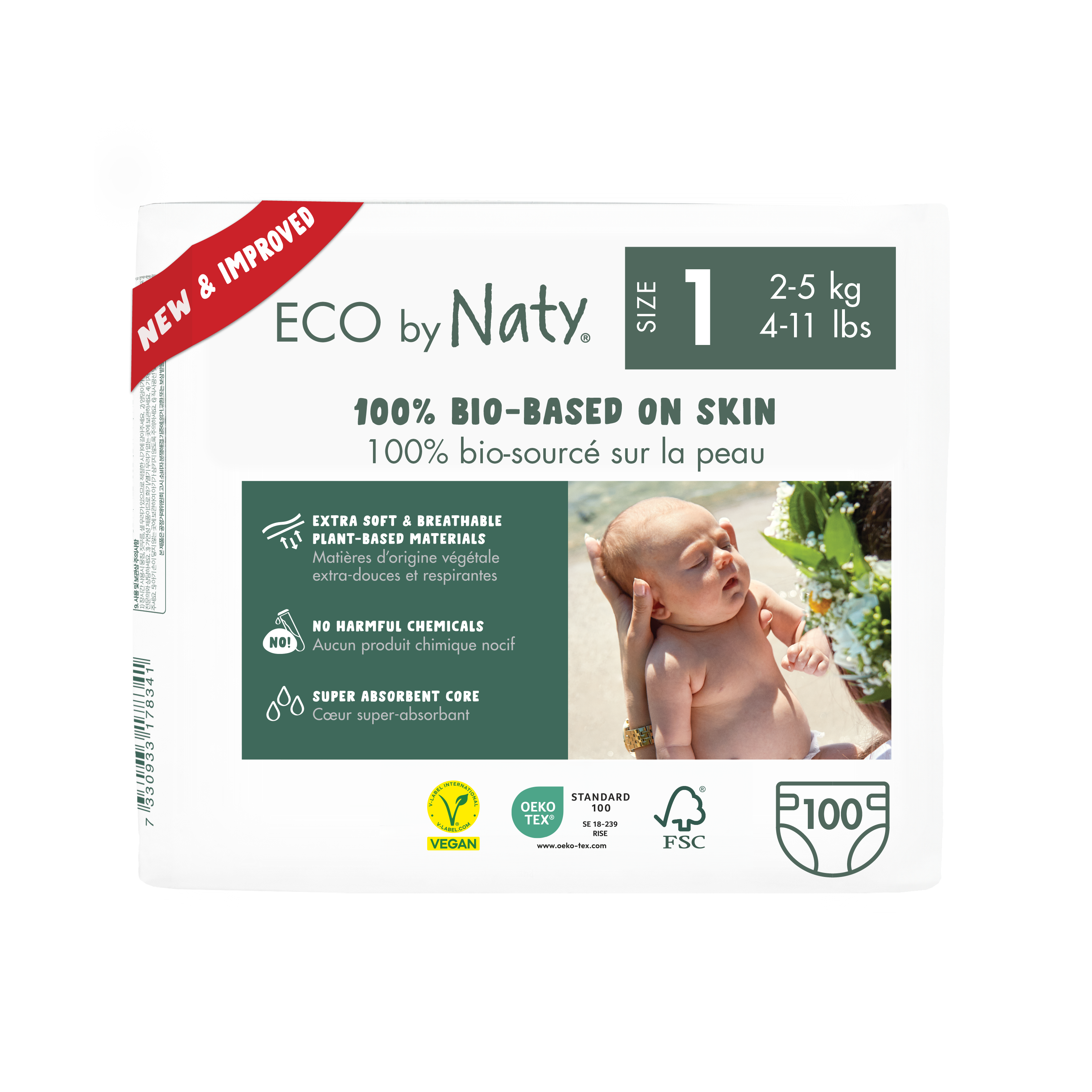 Eco Diaper Subscription, , large, Eco by Naty